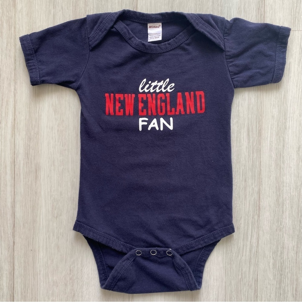 New England Patriots onesie